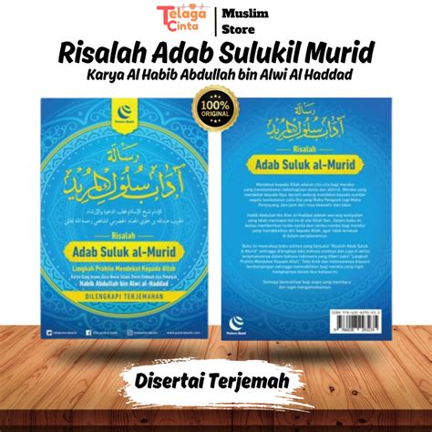 Jual Dijamin Original Risalah Adab Suluk Al Murid Karya Habib