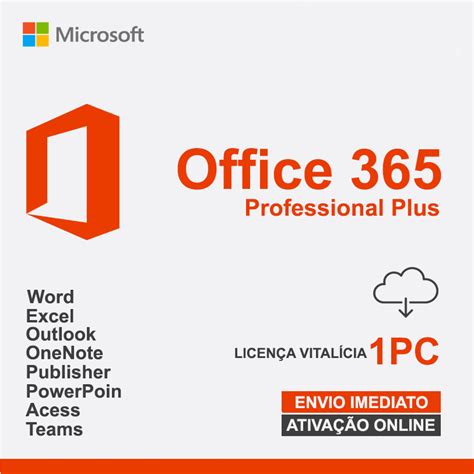 Chave Do Microsoft 365 - Microsoft Office 365 Chave ativação Vitalícia | Shopee Brasil