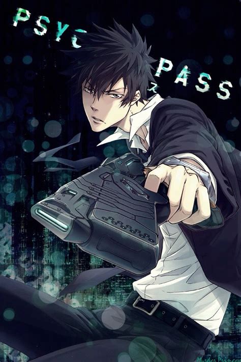 Kogami Shinya Psycho Pass Psycho Pass Kogami Shinya Anime