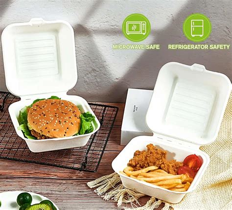 Sugarcane Bagasse Inch Nature Dinner Biodegradable Lunch Pfas Free