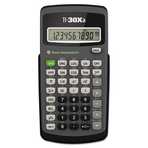 Amazon.com : Texas Instruments Ti-30Xa Scientific Calculator, 10-Digit Lcd, Case of 2 : Office ...