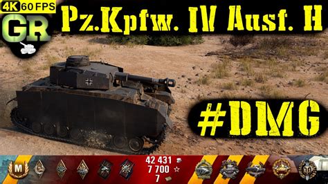 World Of Tanks Pz Kpfw Iv Ausf H Replay Kills K Dmg Patch