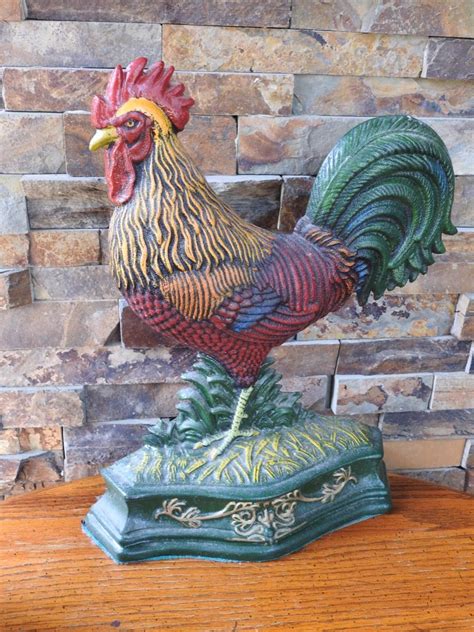 Cast Iron Rooster EstateSales Org