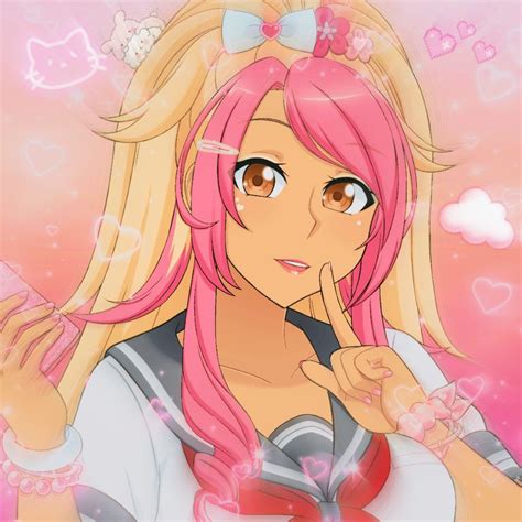 Yandere Simulator Gyaru Bullies Creepy Pink Aesthetic Love Sick Kokomo Yandere Simulator