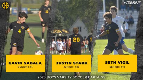 Boys Soccer Team Captains of 2023 – Covering Hawkeye Sports