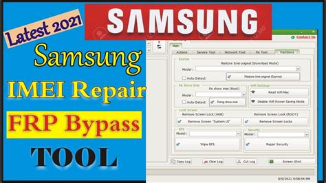 All Samsung IMEI Repair Tool Samsung Super Tool V1 With Pattern