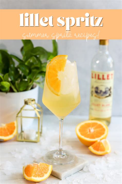 Lillet Spritz Recipe Refreshing Easy Bits And Bites