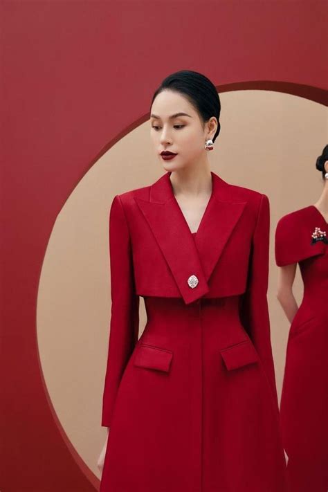 Nude Long Sleeves Cop Blazer Dress LUCY L Nude Dress Long Sleeve Dress Fashion Outfits