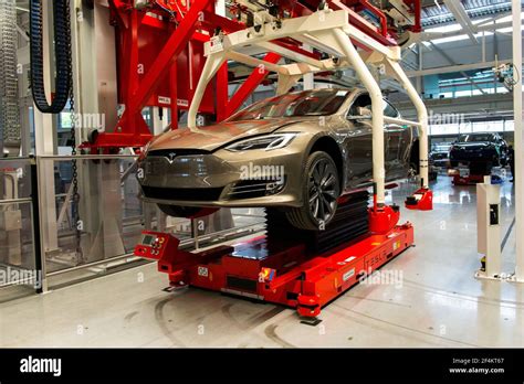 Tilburg Netherlands The Electrical And Environmental Friendly Tesla