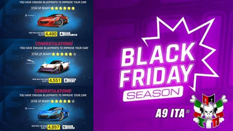 Asphalt Black Friday Packs Opening Maxing All Cars Of