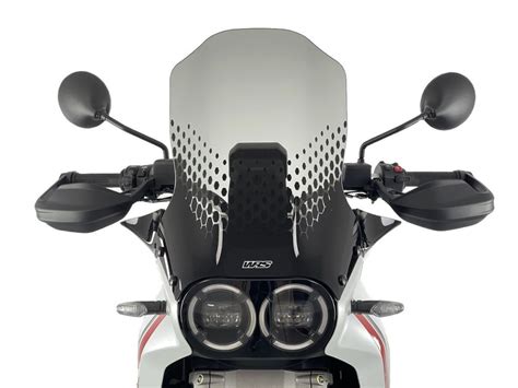 WRS Windscreen Caponord Smoked For Ducati Desert X 2022 2023