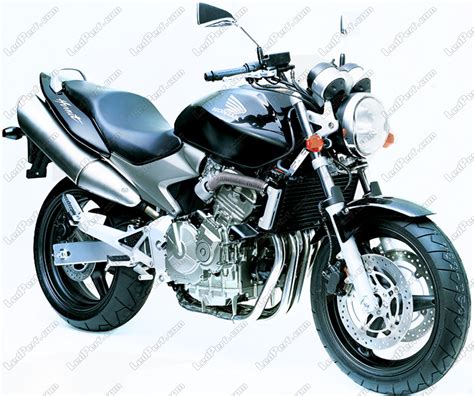 Verchromter Scheinwerfer runde für LED Optik von Honda Hornet 600 2003