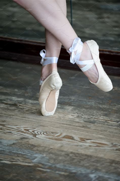 Dancing feet in ballet shoes stock photo containing ballet and foot | People Images ~ Creative ...