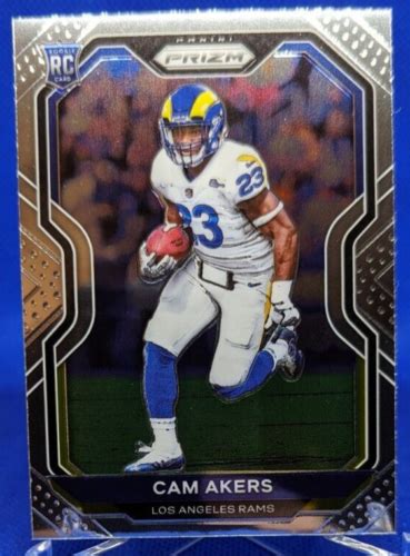 2020 Panini Prizm CAM AKERS RC 376 Rookie Los Angeles Rams EBay