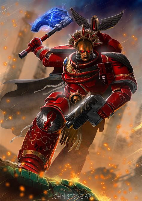 Blood Angels 40k Art