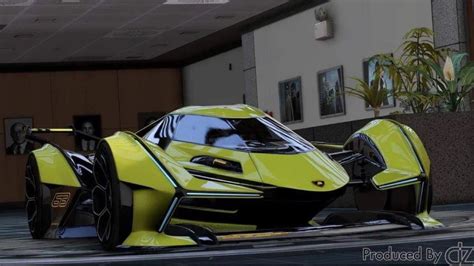 Lamborghini V12 Vision GT [Add-On / FiveM | Tuning] Final 1.1 – GTA 5 mod