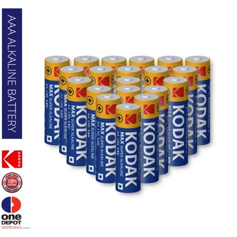 Kodak Max Alkaline Aaa Batteries Shopee Malaysia