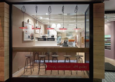 Ippolito Fleitz Group Installs Metal Trees In Natural Food Restaurant