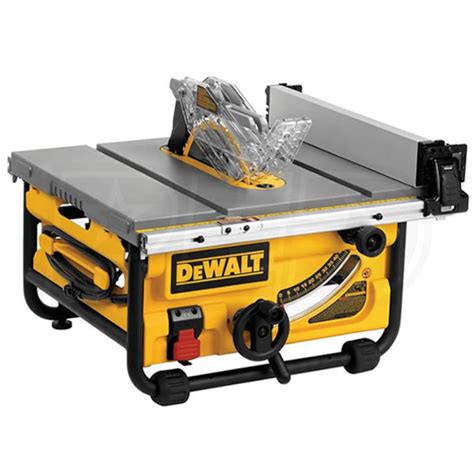 Dewalt Dwe Compact Job Site Table Saw Site Pro Modular Guarding