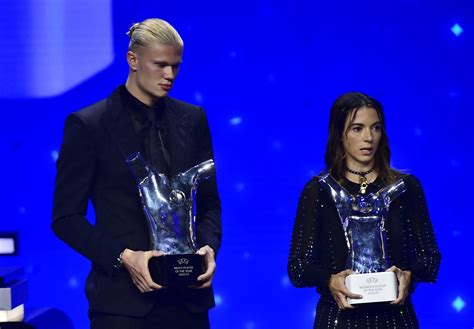 Haaland Wins UEFA Award Wiegman Dedicates Prize To Spain Rediff Sports