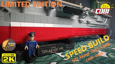 Limited Edition Ijn Akagi Cobi Speed Build