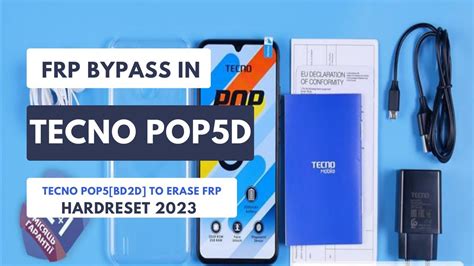 Frp Bypass Remove Reset Erase In Tecno Pop D Bd D Wipe Hardreset Pin