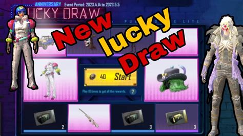 PUBG Mobile Lite New Lucky Draw Opening PUBG Lite New Lucky Draw New