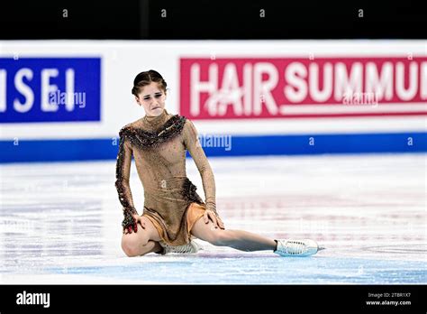 Isabeau Levito Usa During Senior Women Short Program At The Isu