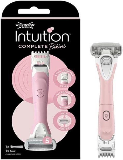 Wilkinson Sword Intuition Complete Bikini For Women Trimmer And Razor