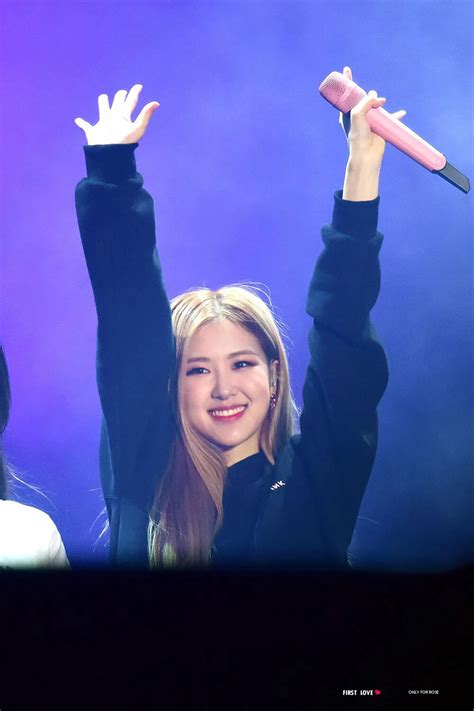 181110 181111 Blackpink In Your Area Seoul Concert Rosé Kpopping