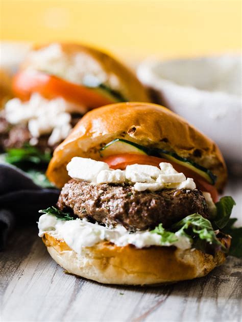 Lamb Burger Recipes With Feta Cheese