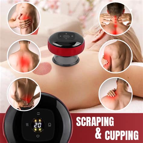 Electric Vacuum Scraping Cupping Guasha Gua Sha Machine Cupping Suction