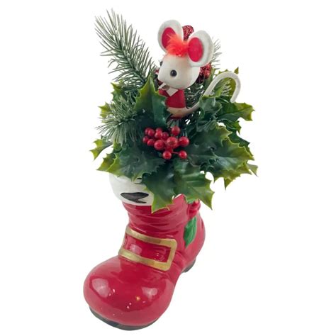 Santa Boots Planter Artofit