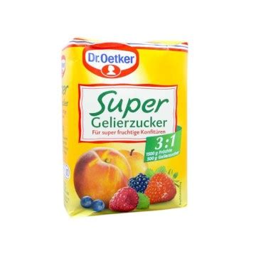 Dr Oetker Super Gelierzucker G Jam Sugar Supermercado