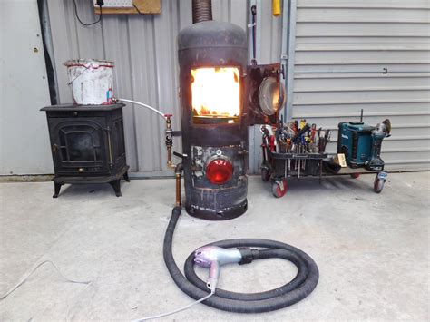 Diy Waste Oil Burning Heater For Garage - Homes & Apartments for Rent