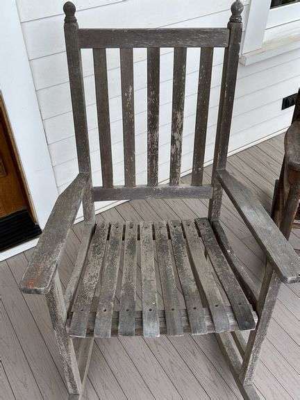 Rocking Chairs Curran Miller Auction Realty Inc