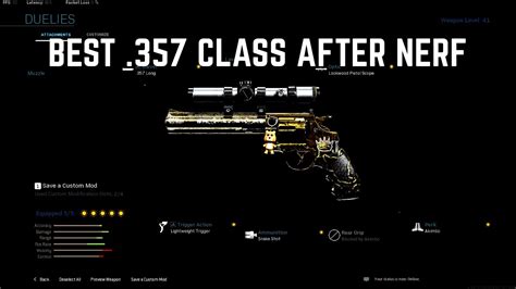 BEST 357 AKIMBO CLASS SETUP AFTER NERF CALL OF DUTY MODERN WARFARE