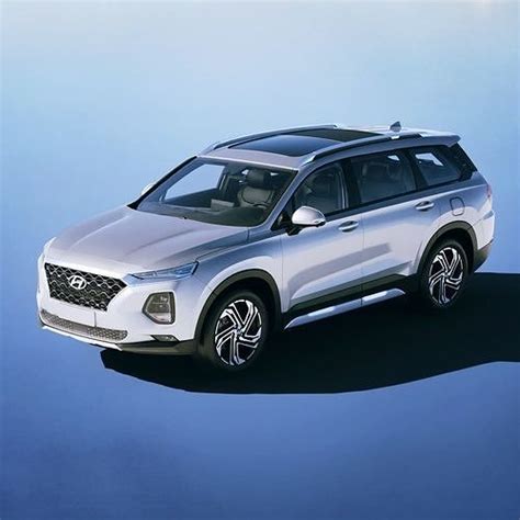 3d Model Hyundai Santa Fe 2020 Vr Ar Low Poly Cgtrader