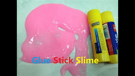 DIY Glue Stick Slime How To Make Slime With A Glue Stick YouTube