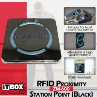 RFID Proximity Station Point Black ZM 600 ZM 6000 RFID Check Point