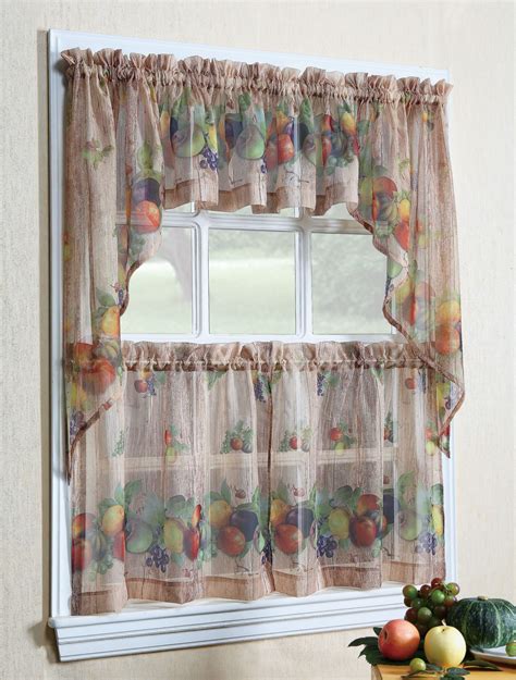 fall kitchen curtains