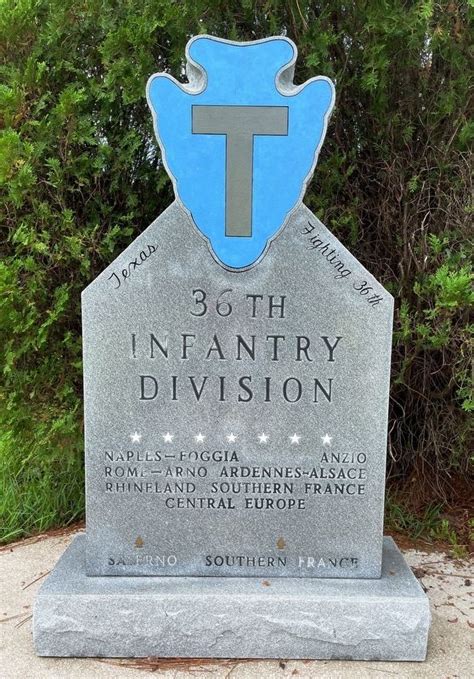 36th Infantry Division A War Memorial