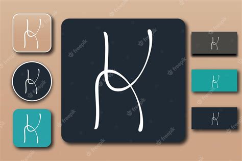 Premium Vector | K monogram logo template