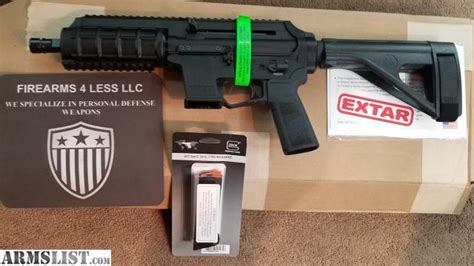 Armslist For Sale New Extar Ep9 Ar9 9mmpistol Brace