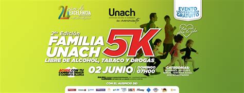 SEGUNDA EDICIÓN CARRERA FAMILIAR 5K LIBRE DE ALCOHOL TABACO Y DROGAS