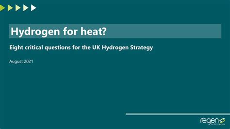 Pdf Eight Critical Questions For The Uk Hydrogen Strategy Dokumentips