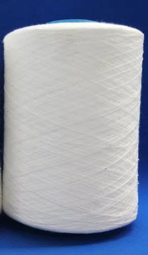 Airtex White Polyester Spun Yarn For Knitting Count At Rs Kg