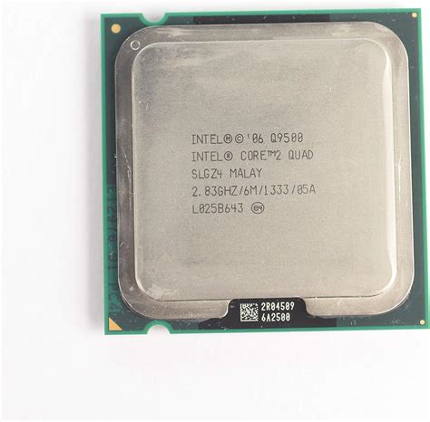 Amazon.com: Intel Core 2 Quad Processor Q9500 2.83GHz 1333MHz 6MB ...