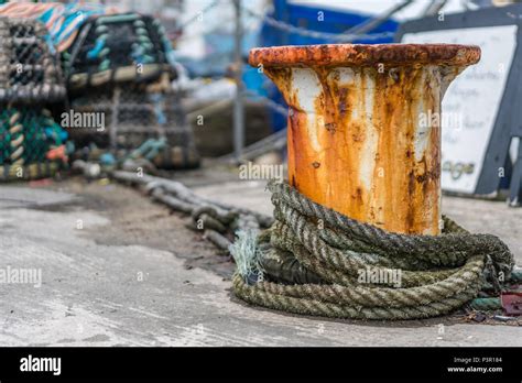 Shipyard Bollard Hi Res Stock Photography And Images Alamy