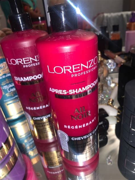 Lorenzo Apr S Shampooing Sans Sulfate L Ail Noir Cheveux Cassants